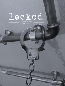 Locked Escape Room "kidnapped"